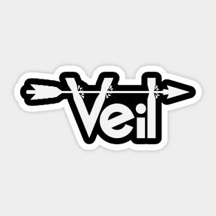 An Arrow to the Veil Sticker